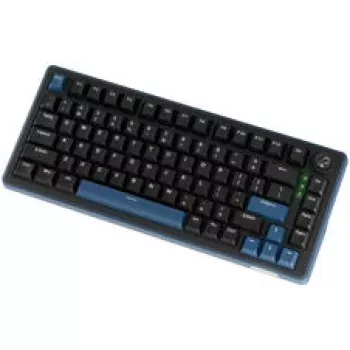 Ducky OK-M 75 herná klávesnica, 75%, Hot-Swappable, RGB, ANSI - KTT Baby Blue spínače