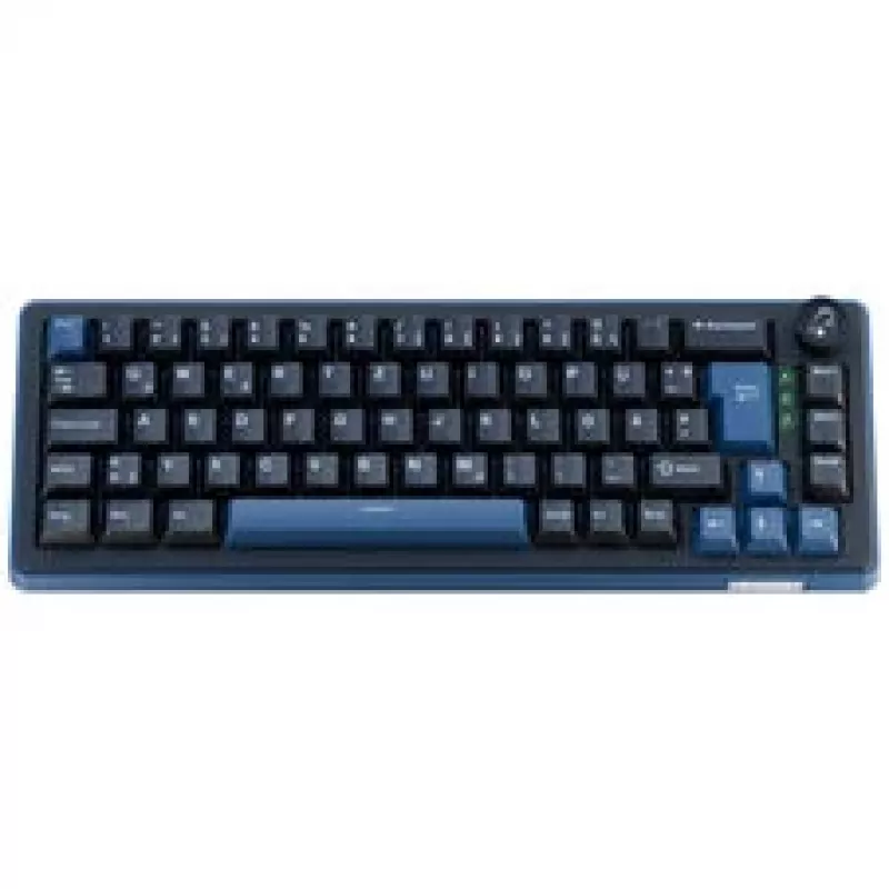 Ducky OK-M 65 herná klávesnica, 65%, Hot-Swappable, RGB, ISO - KTT Tactile