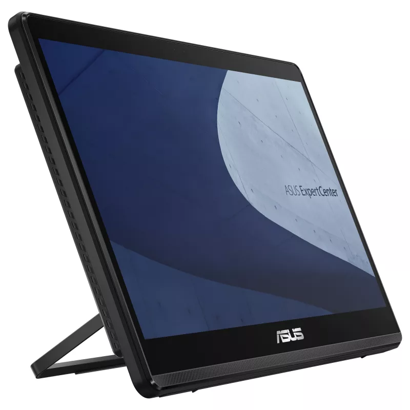 ASUS ExpertCenter E1 E1600WKAT-BMR185M All-in-One PC - 15,6 palca HD Touch obrazovka, Intel Celeron N4500, 8GB RAM, 128GB SSD, bez operačného systému, čierny