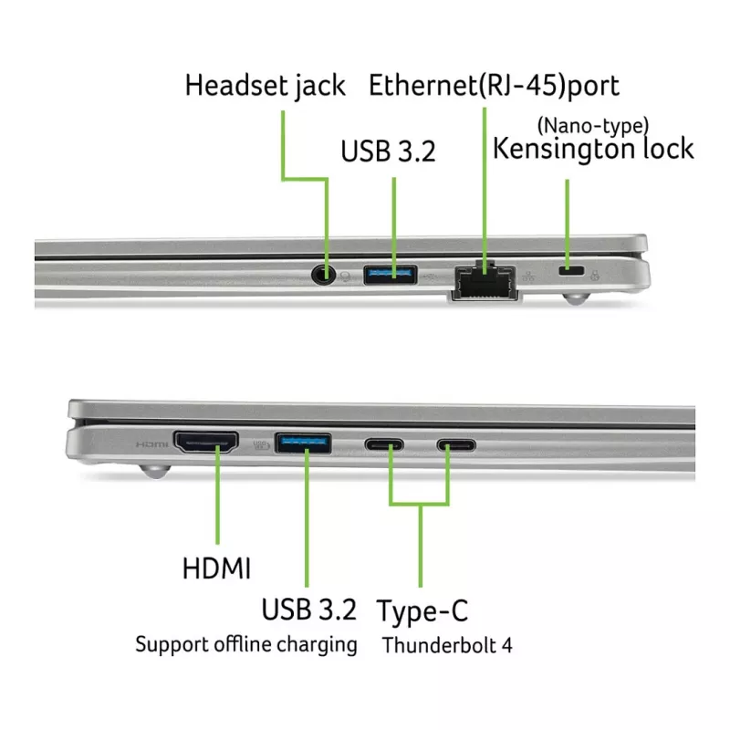 Acer TravelMate P4 P414-56-TCO-54F1 notebook, 14