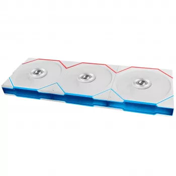 Lian Li UNI FAN TL FLEX Wireless ARGB Reverse Blade 120mm ventilátor 3 ks balenie s ovládačom - biela