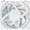 Lian Li UNI FAN TL120 LCD FLEX Wireless ARGB biely 120 mm Reverse Blade ventilátor do skrine