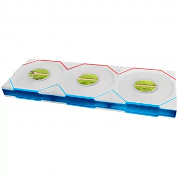 Lian Li UNI FAN TL120 LCD FLEX Wireless ARGB 120mm PWM ventilátor do skrine 3 ks balenie biela