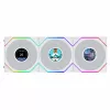 Lian Li UNI FAN TL120 LCD FLEX Wireless ARGB 120mm PWM ventilátor do skrine 3 ks balenie biela