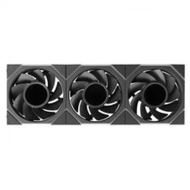 Lian Li UNI FAN TL LCD FLEX Wireless ARGB Reverse Blade 120mm ventilátor 3 ks balenie s ovládačom, čierna