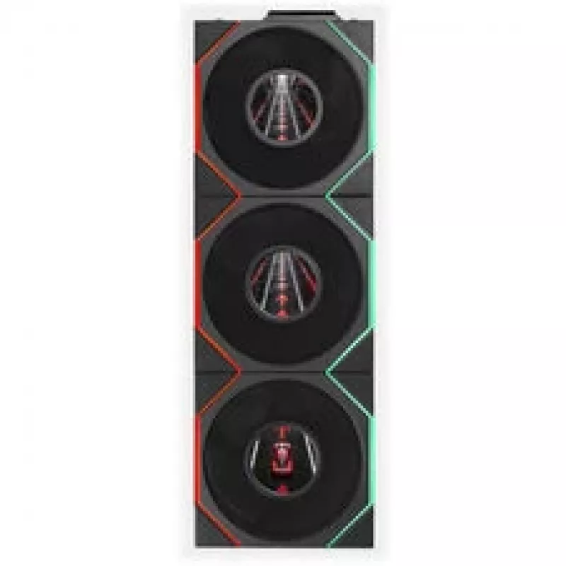Lian Li UNI FAN TL LCD FLEX Wireless ARGB Reverse Blade 120mm ventilátor 3 ks balenie s ovládačom, čierna