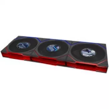 Lian Li UNI FAN TL LCD FLEX Wireless ARGB Reverse Blade 120mm ventilátor 3 ks balenie s ovládačom, čierna