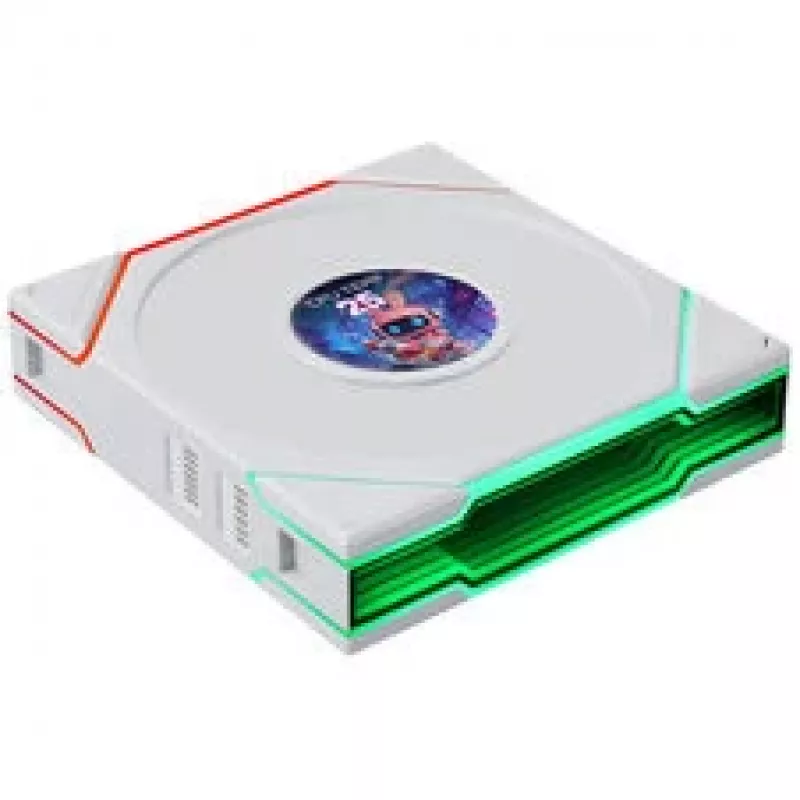 Lian Li UNI FAN TL120 LCD FLEX Wireless ARGB Reverse 3-pack biely 120mm ventilátor do skrine