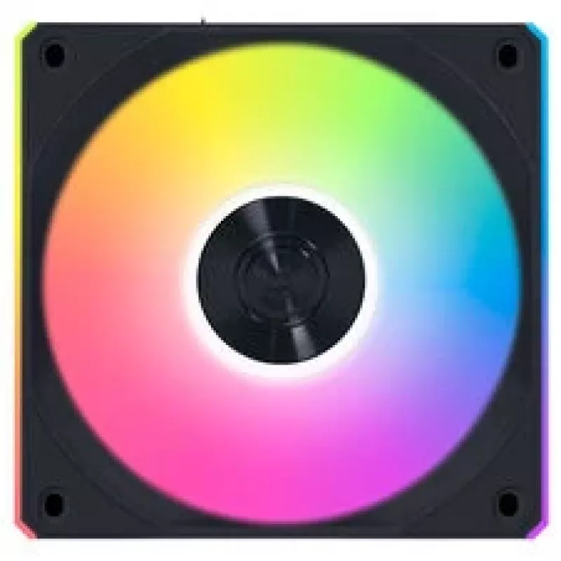 Lian Li UNI FAN CL FLEX Wireless ARGB Reverse Blade 120mm PWM ventilátor 3 ks balenie s ovládačom, čierna