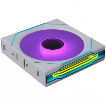 Lian Li UNI FAN SL-INF 120 FLEX Wireless ARGB biely ventilátor do skrine