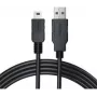 Wacom ACK4090601 3m USB-A na Micro-USB-B dátový a nabíjací kábel pre STU-530/430, Intuos Pro, Cintiq Pro, One by Wacom - čierny