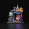 LUMIBRICKS Cyberpunk Neoncity Gamestack LED neónová tabuľa