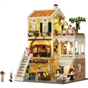 LUMIBRICKS Talianska reštaurácia v štýle vidieckeho domu