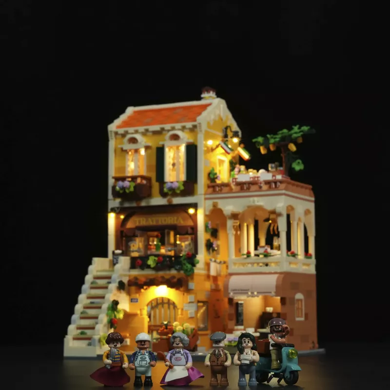 LUMIBRICKS Talianska reštaurácia v štýle vidieckeho domu