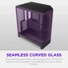 NZXT H6 RGB+ 2026 Mid-Tower Airflow Gaming skriňa čierna temperované sklo