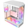 NZXT H6 RGB+ 2026 Mid-Tower Airflow Gaming skriňa biela temperované sklo