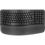 Logitech Ergo Series Wave Keys for Business bezdrôtová ergonomická klávesnica, taliansky layout, grafitová