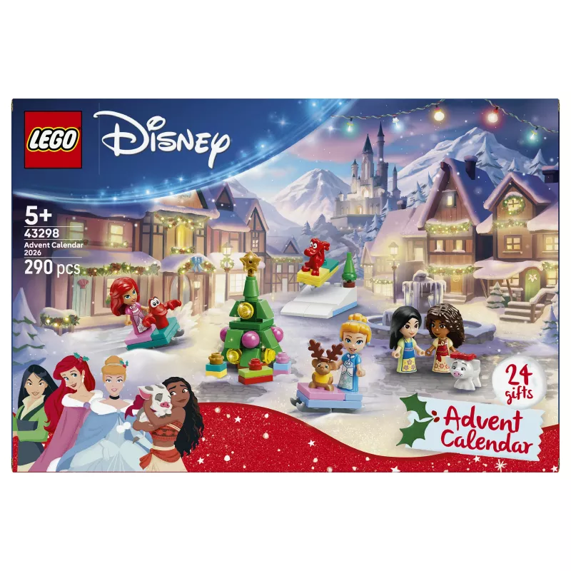 LEGO 43298 Disney Princess adventný kalendár 2026