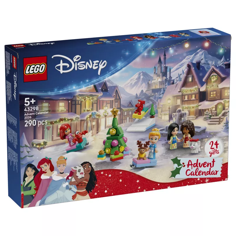 LEGO 43298 Disney Princess adventný kalendár 2026