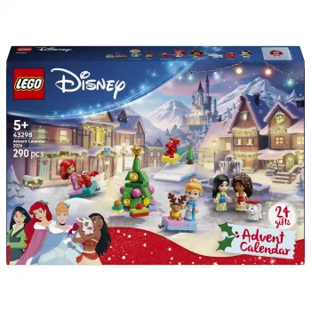 LEGO 43298 Disney Princess adventný kalendár 2026