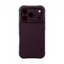 CARE by PanzerGlass Samba Case puzdro pre iPhone 17/18 Pro, Dark Cherry, MagSafe