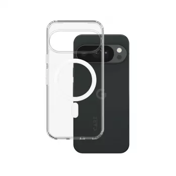 CARE by PanzerGlass Urban Combat Case puzdro pre Google Pixel 11, priehľadné s White Qi