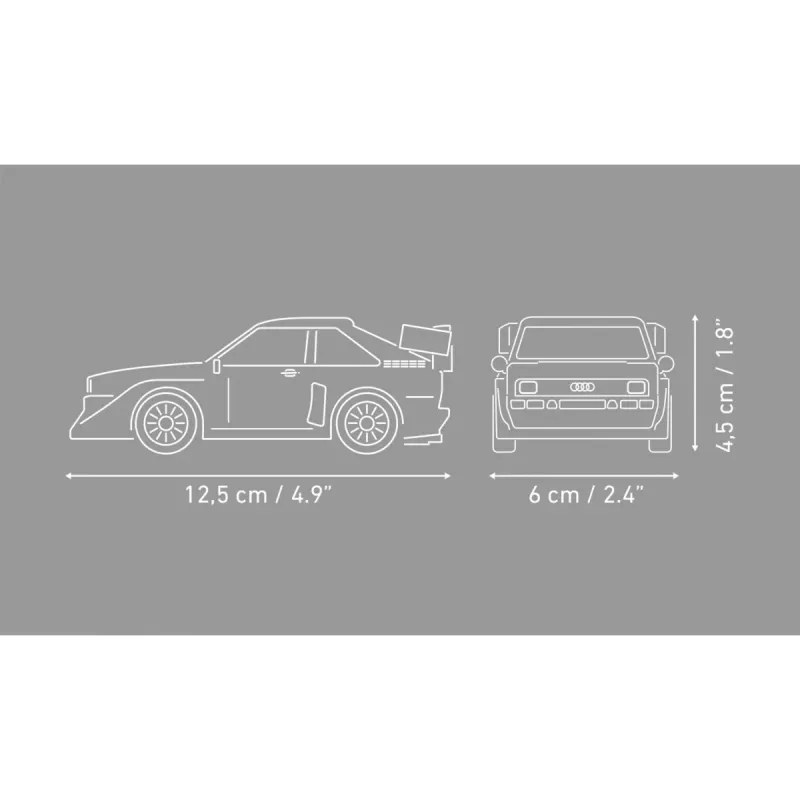 COBI Audi quattro S1 E2 (mierka 1:35) stavebnica