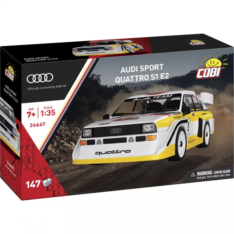 COBI Audi quattro S1 E2 (mierka 1:35) stavebnica