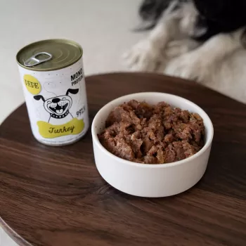 Paka Zwierzaka Pepe Indyk krmivo pre psov 800g – morčacie monoprotein mokré krmivo pre psov