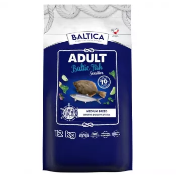 BALTICA Excellent Sensitive Baltic Fish Medium Breed Mono suché krmivo pre psy 12kg