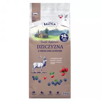 BA5 BALTICA Flavours of Regions divina s lesnými plodmi suché krmivo pre malé plemená 3kg