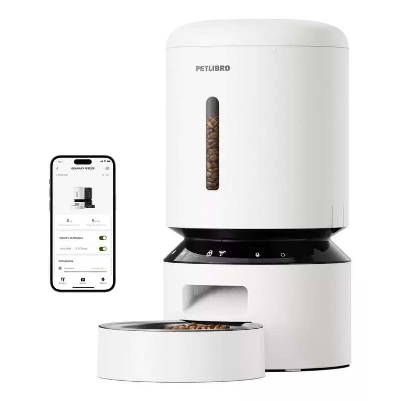 Petlibro Granary WiFi kŕmidlo 5L biele