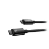 Baseus Tungsten Gold USB-C na USB-C 240W rýchlonabíjací kábel 1m čierny