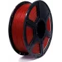 FlashForge PLA 1,75 mm transparentná červená 1 kg filament pre 3D tlačiareň