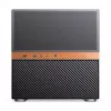 Jonsbo N6 NAS kocková skriňa, Micro-ATX, oceľ/mesh, čierna
