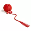 Cheerble WICKED BALL DUO2-VINTAGE RED inteligentná interaktívna hračka pre domáce zvieratá, 2 loptičky, USB-C nabíjanie, IP65 odolná proti striekajúcej vode, 3 herné režimy, pre mačky a malé psy
