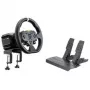 MOZA R5 Pro Racing Simulator - 5,5 Nm Direct Drive Wheelbase, 11-palcový kožený volant, sada 2 pedálov