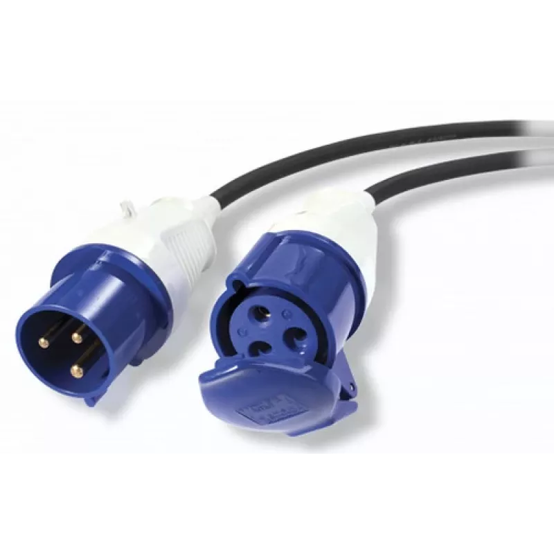 APC modulárny IT predlžovací napájací kábel, 3-žilový, IEC 60309 32A (2P+E) konektor samec na konektor samica, 230 V, 6 m (PDX332IEC-600)