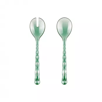 Guzzini Vanity šalátový príbor matcha green