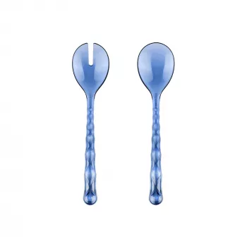 Guzzini Vanity šalátový príbor denim blue sada 2 dielov