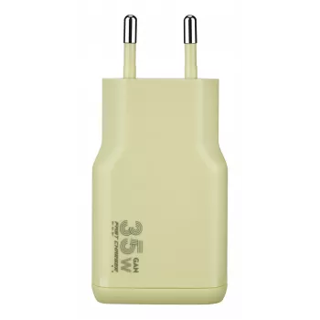 TUCANO ONE POWER KIT 35W GaN nabíjačka s 60W USB-C káblom - citrusová