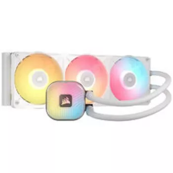 CORSAIR iCUE LINK TITAN II 360 RX RGB biely kvapalinový CPU chladič