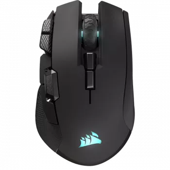 CORSAIR Ironclaw Wireless SE herná myš - 26 000 DPI, optická, SLIPSTREAM Wireless, Bluetooth, USB, RGB, čierna