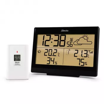 Alecto WS-2300 bezdrôtová meteorologická stanica s multi-senzorom, čierna