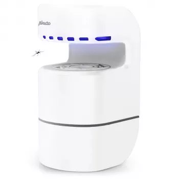Alecto BC-14 automatická lampa na hmyz - biela - 75 m² - stropná montáž - UV svetlo