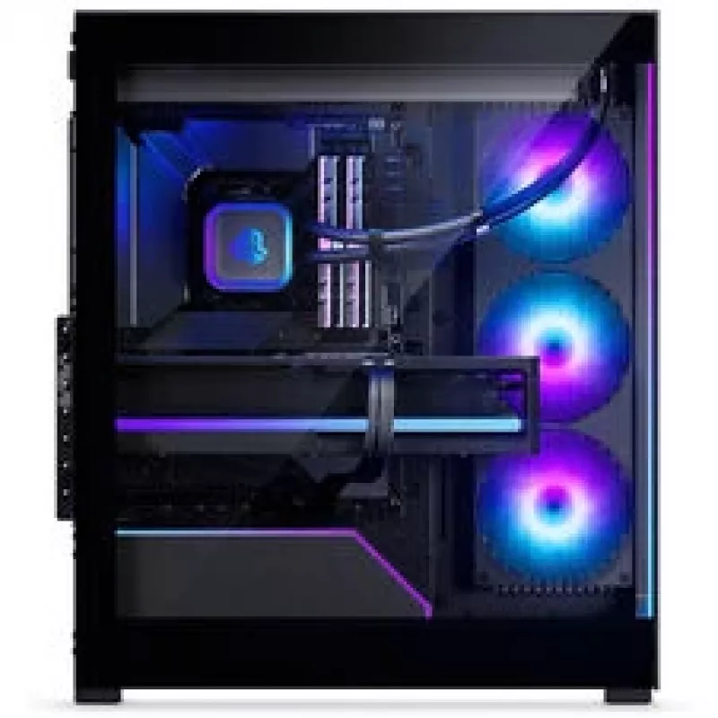 Phanteks NV5X Mid-Tower PC skriňa, E-ATX, tvrdené sklo, ARGB, čierna