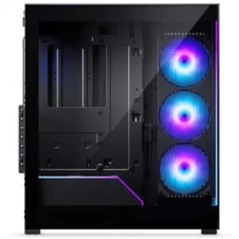 Phanteks NV5X Mid-Tower PC skriňa, E-ATX, tvrdené sklo, ARGB, čierna