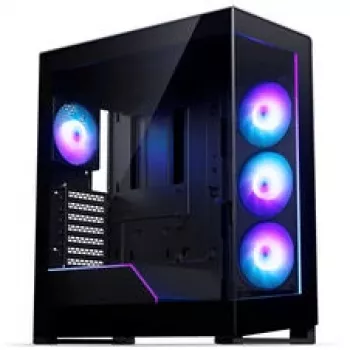 Phanteks NV5X Mid-Tower PC skriňa, E-ATX, tvrdené sklo, ARGB, čierna