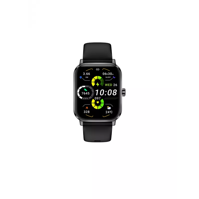 Beafon Watch 103 smartwatch, obdĺžnikový, čierny