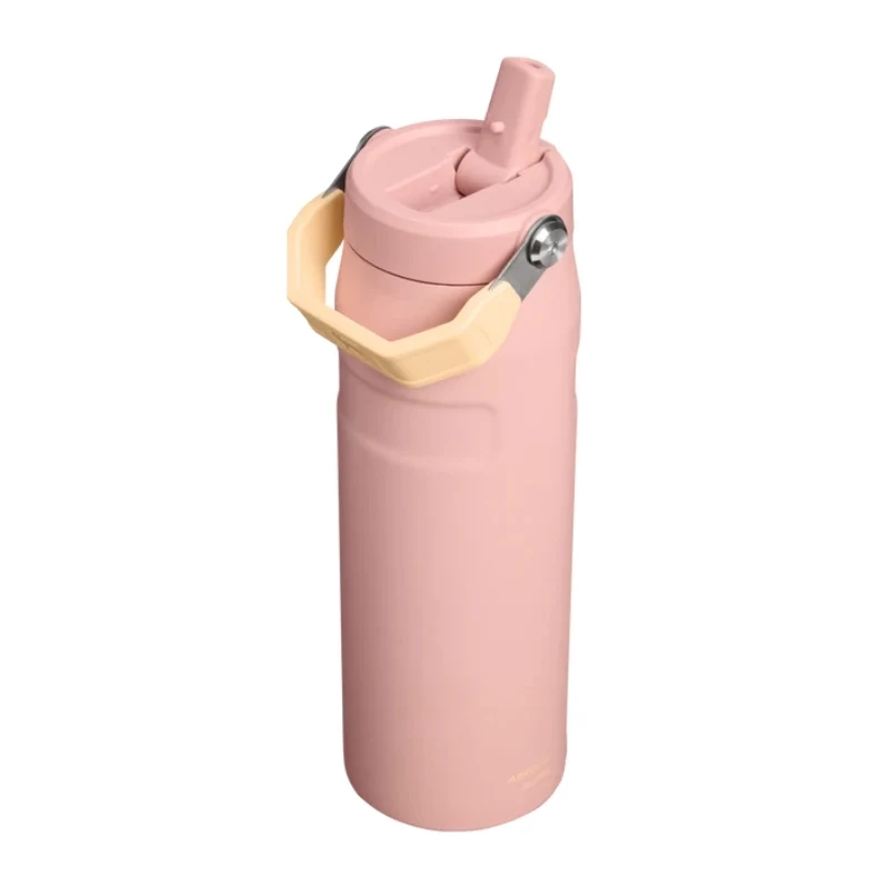 Stanley IceFlow fľaša so sklopnou slamkou 2.0 710 ml broskyňová ružová